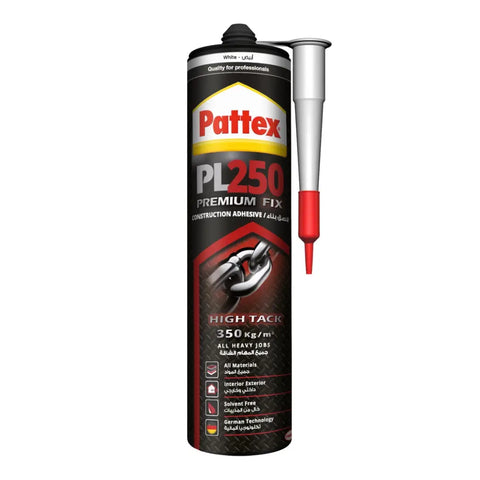 Pattex PL250 Premium Fix High Tack Construction Adhesive
