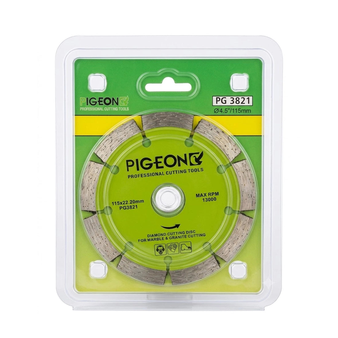 Pigeon Marble & Granite Cutting Diamond Blade 115 mm PG3821