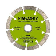 Pigeon Marble & Granite Cutting Diamond Blade 115 mm PG3821 - Slide 1
