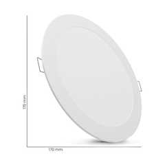 Pixelights 12W Round Panel LED 3000K - Warm White - Slide 2