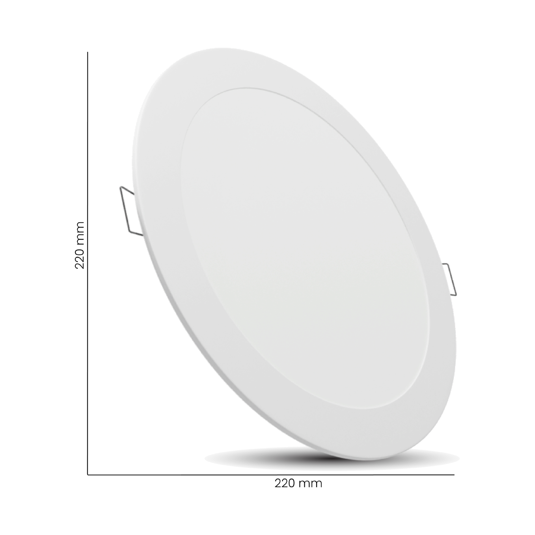 Pixelights 18W Round Panel LED 3000K - Warm White