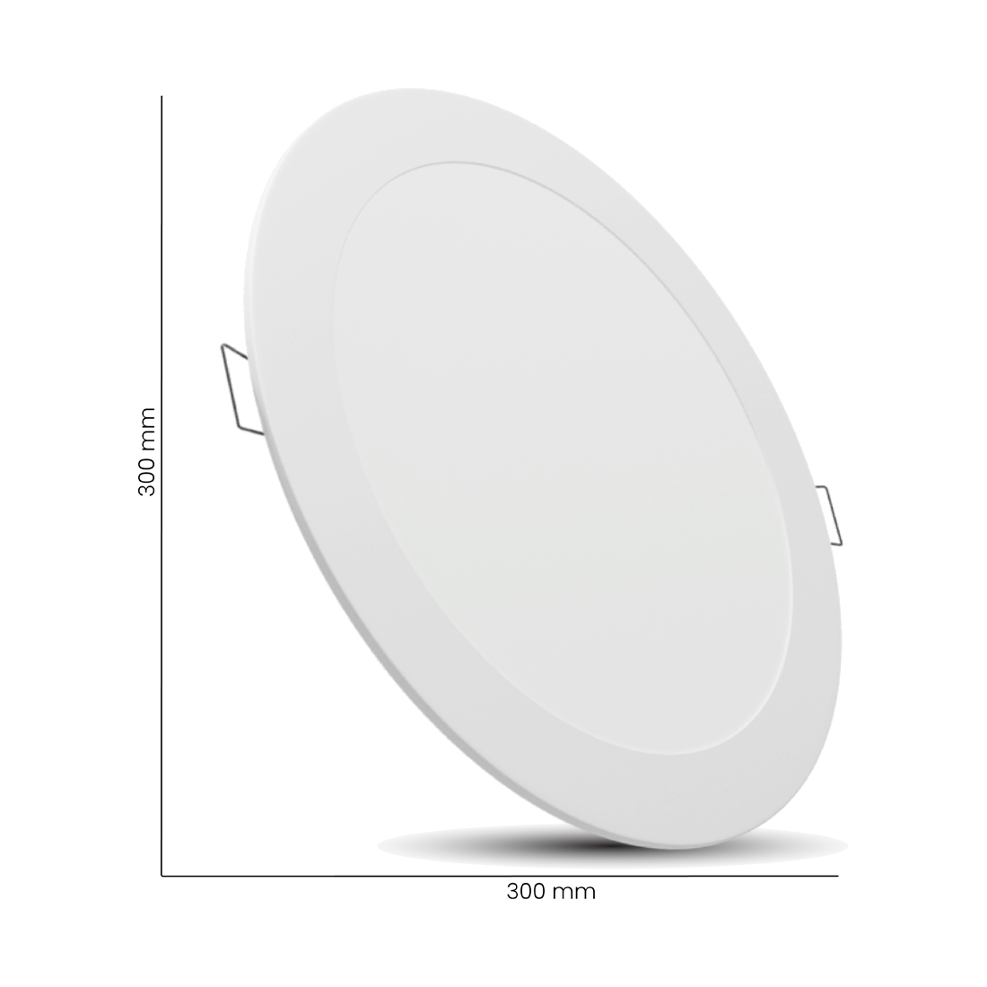 Pixelights 24W Round Panel LED 3000K - Warm White