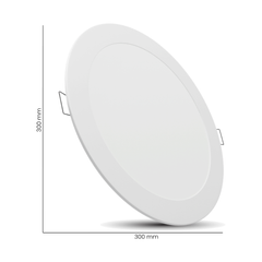 Pixelights 30W Round Panel LED 3000K - Warm White - Slide 2
