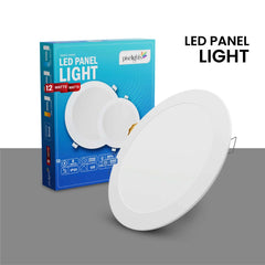 Pixelights 12W Round Panel LED 6500K - White - Slide 4