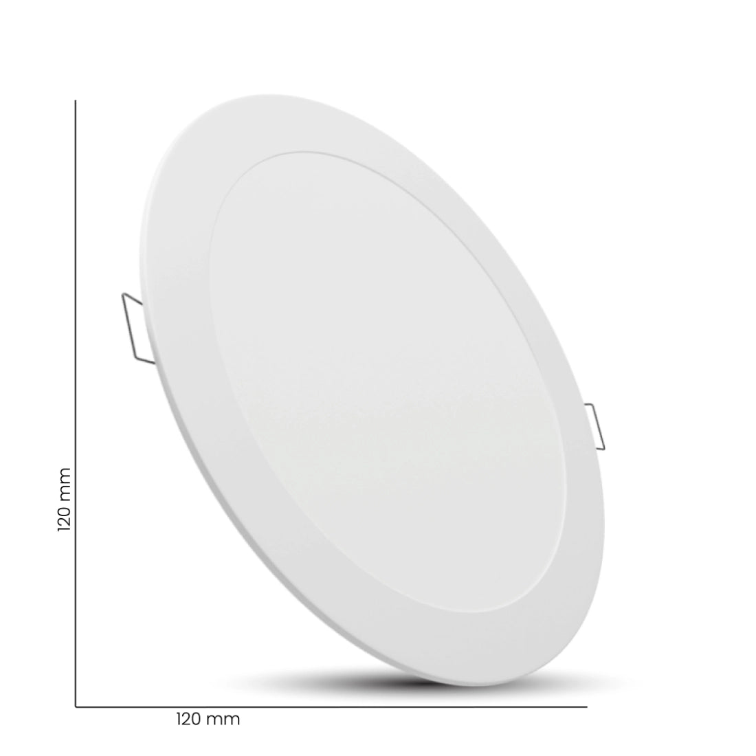 Pixelights 6W Round Panel LED 3000K - Warm White
