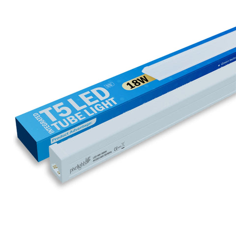 Pixelights Integrated T5 LED Tube Light 18W 3000K - Warm White