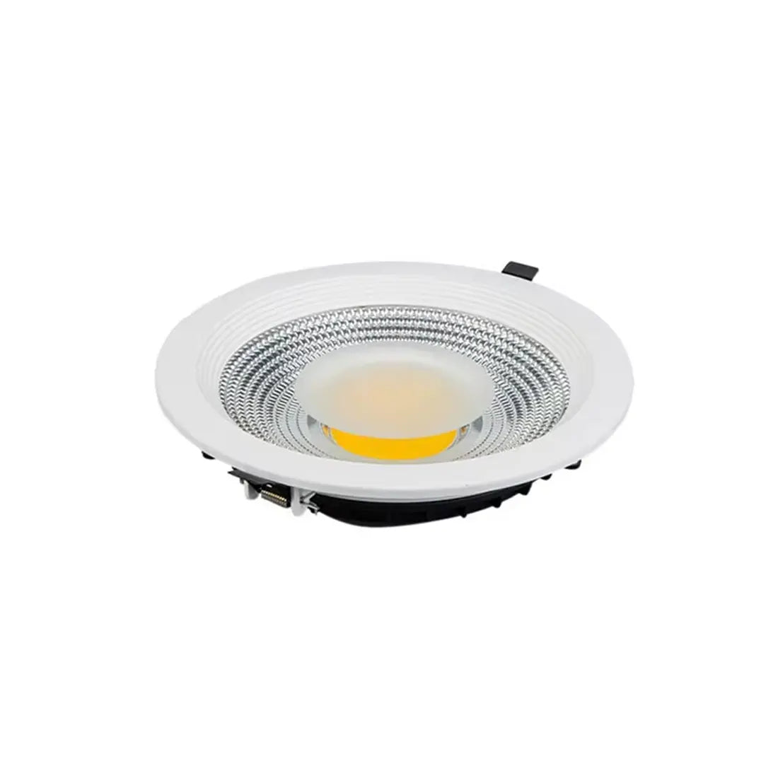 Plato 30W Round LED COB Downlight 3000K - Warm White