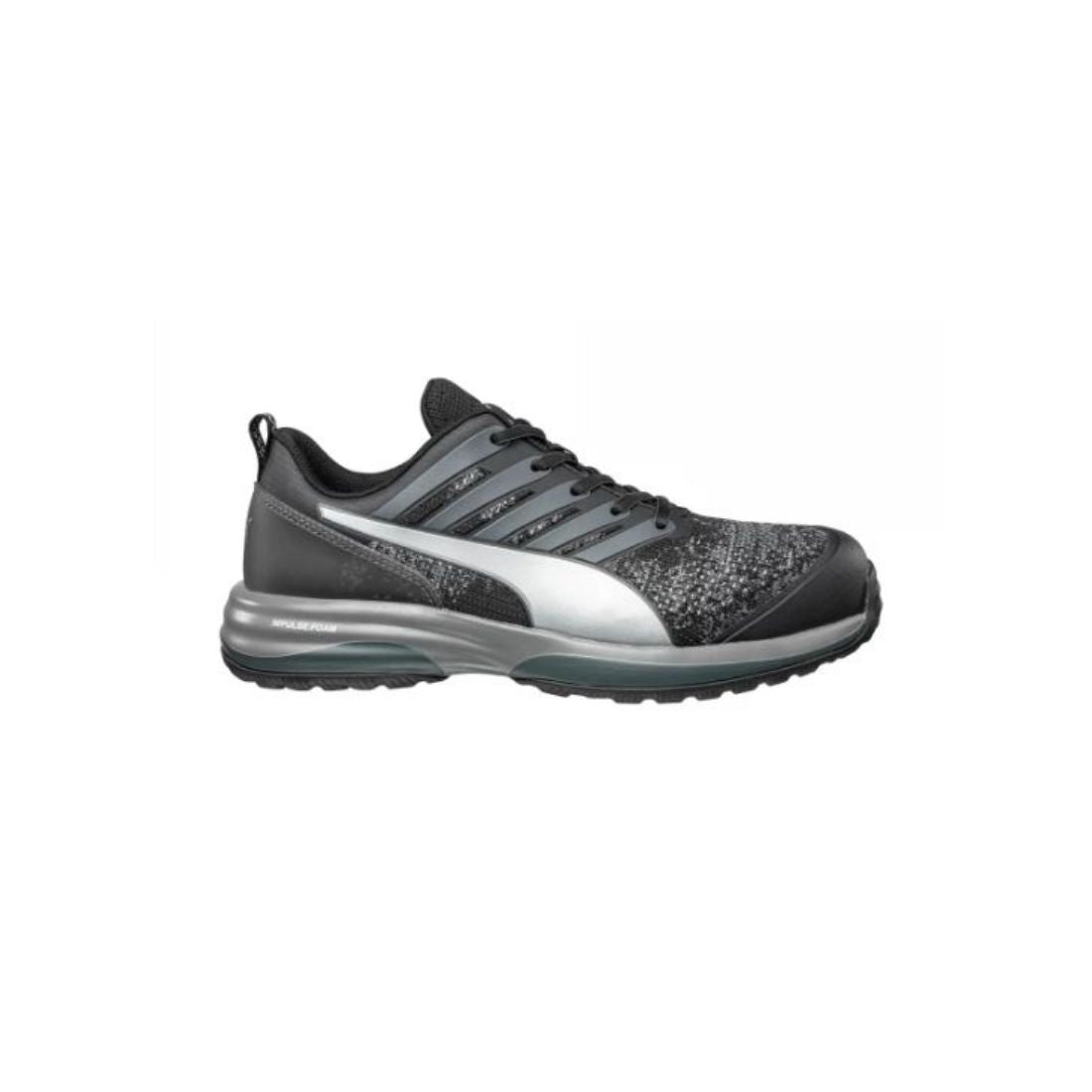 Puma S1P ESD HRO SRC Charge Low Ankle Safety Shoes - Black