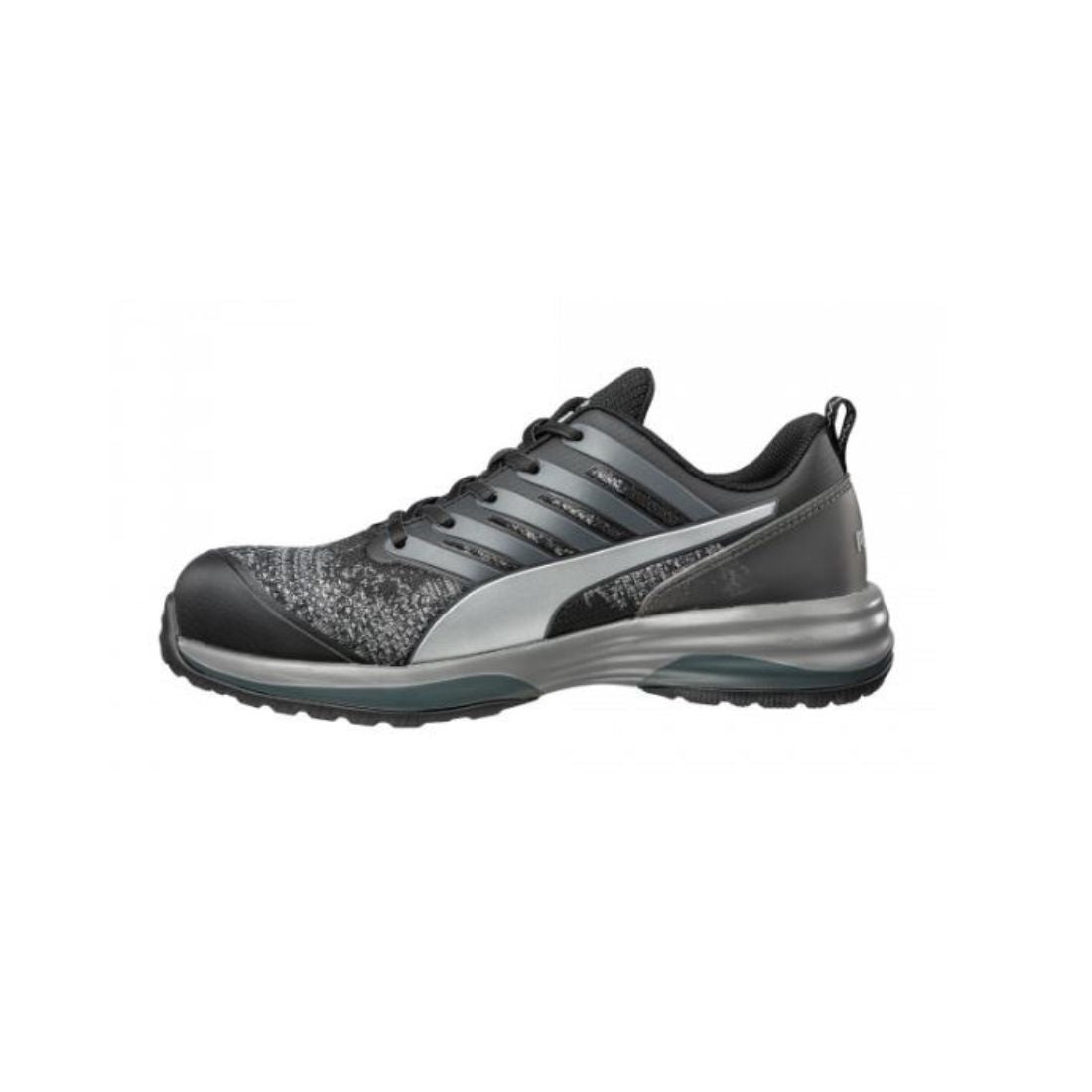 Puma S1P ESD HRO SRC Charge Low Ankle Safety Shoes - Black