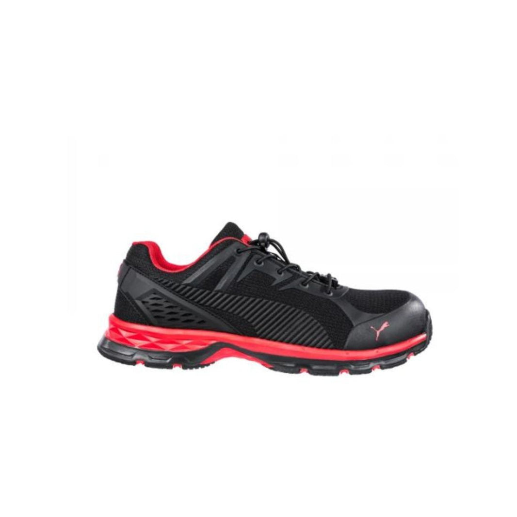 Puma S1P ESD HRO SRC Fuse Motion 2.0 Low Ankle Safety Shoes - Red