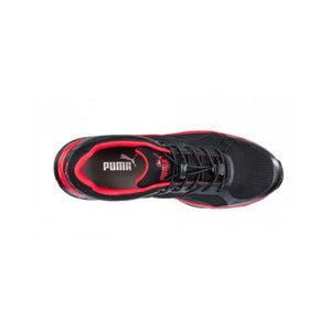 Puma S1P ESD HRO SRC Fuse Motion 2.0 Low Ankle Safety Shoes - Red