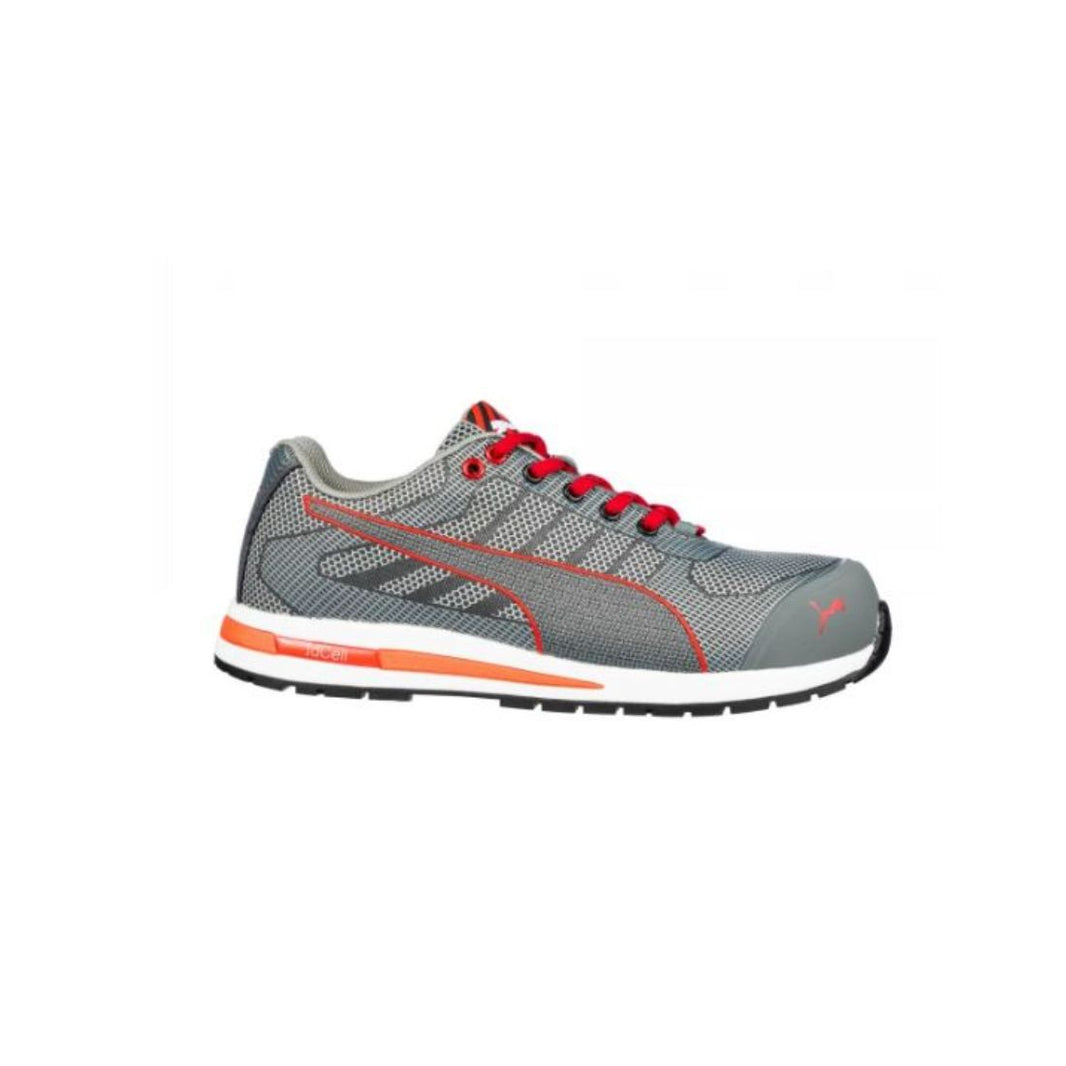 Puma S1P HRO SRC Xelerate Knit Low Ankle Safety Shoes - Grey