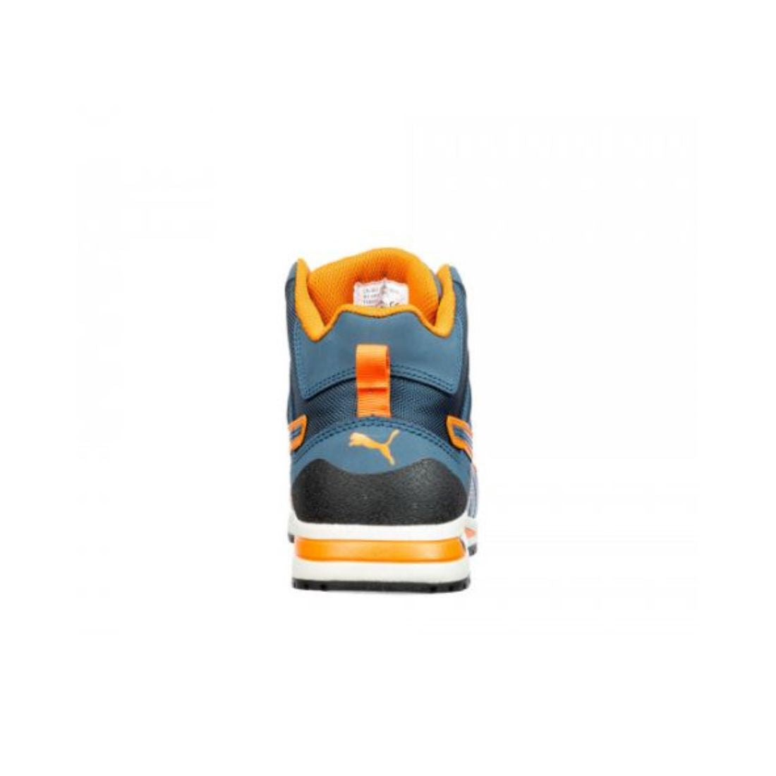 Puma S3 HRO SRC Crosstwist Mid Ankle Safety Shoes - Blue & Orange