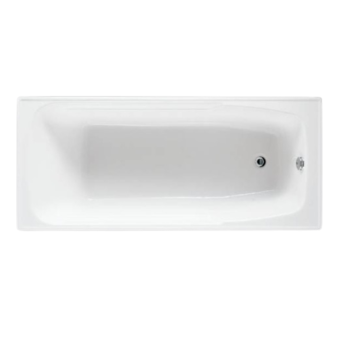 Rak Europa Bathtub 169 x 78 cm - Alpine White