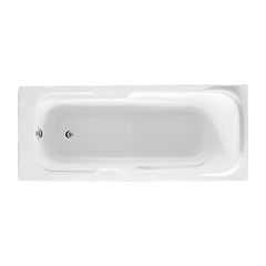Rak Rams Bathtub 160x70cm - Alpine White Ivory - Slide 1