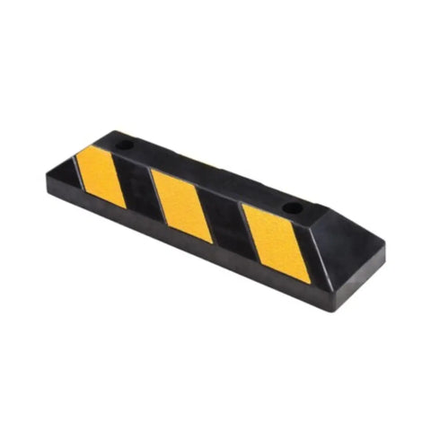 Rubber Parking Block Black and Yellow