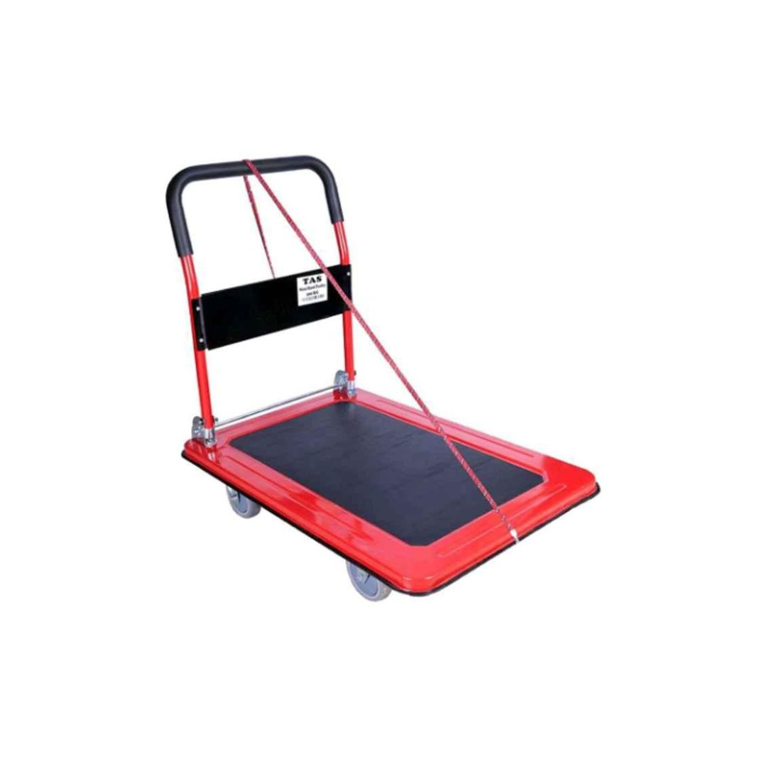 SCI TAS Metal Hand Trolley With Soft Cushion & Rope - 88cm x 59cm
