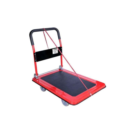 SCI TAS Metal Hand Trolley With Soft Cushion & Rope - 88cm x 59cm