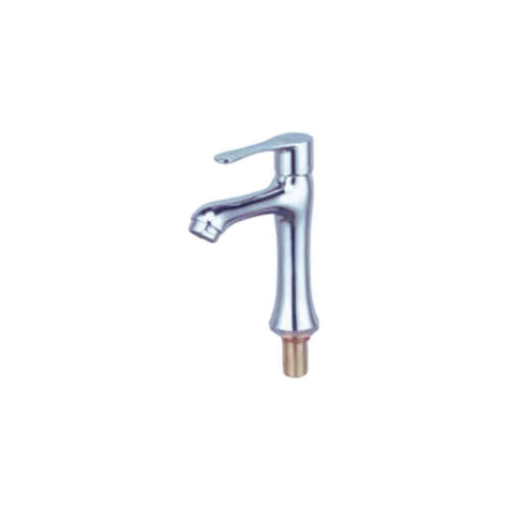 Sundex SN3904 Single Lever Pillar Cock, Chrome in Dubai | UAE, NQCART