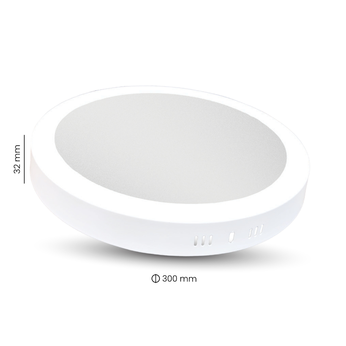 Pixelights 30W Round LED Surface Light 6500K - Daylight