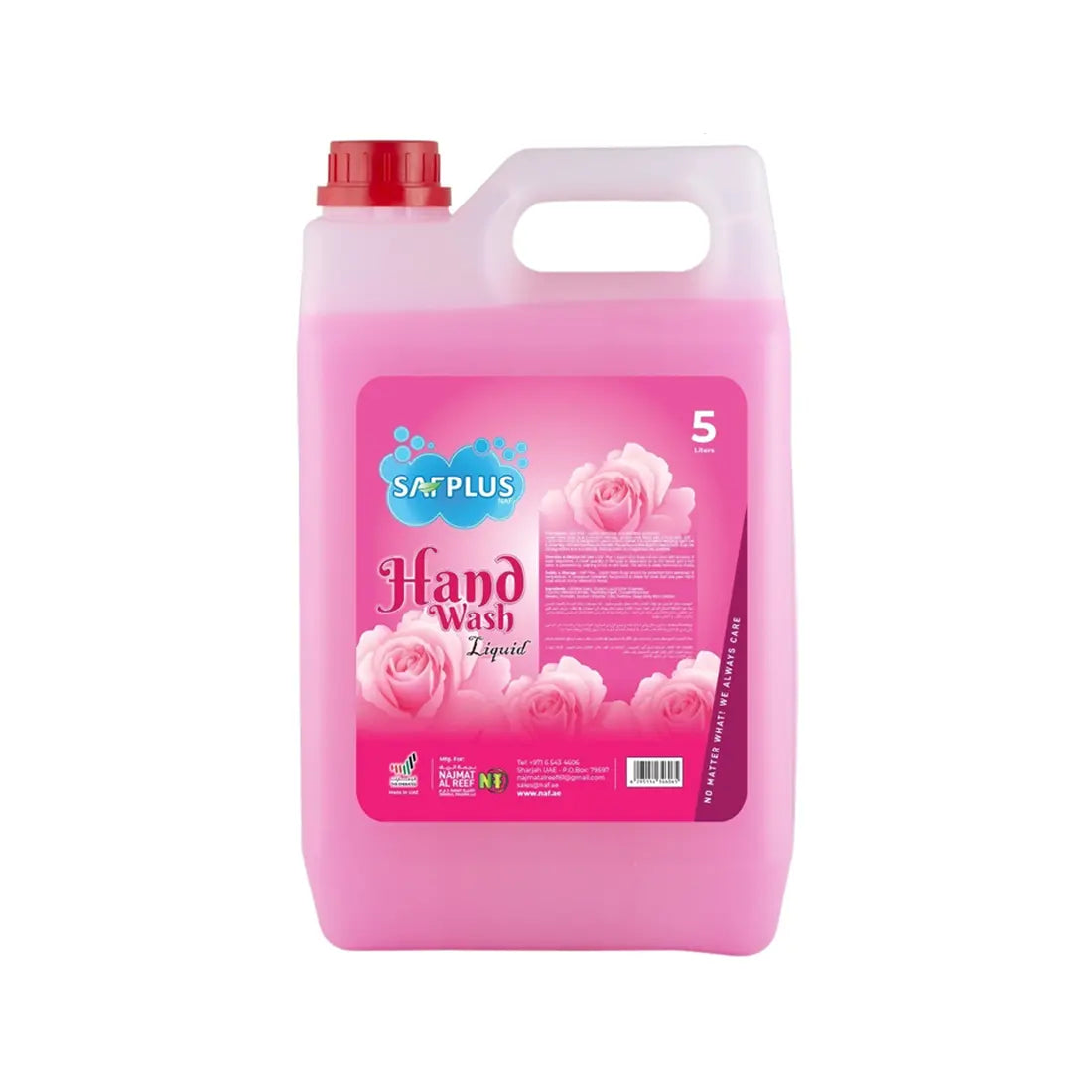 Safplus Hand Wash Liquid 5L - Rose