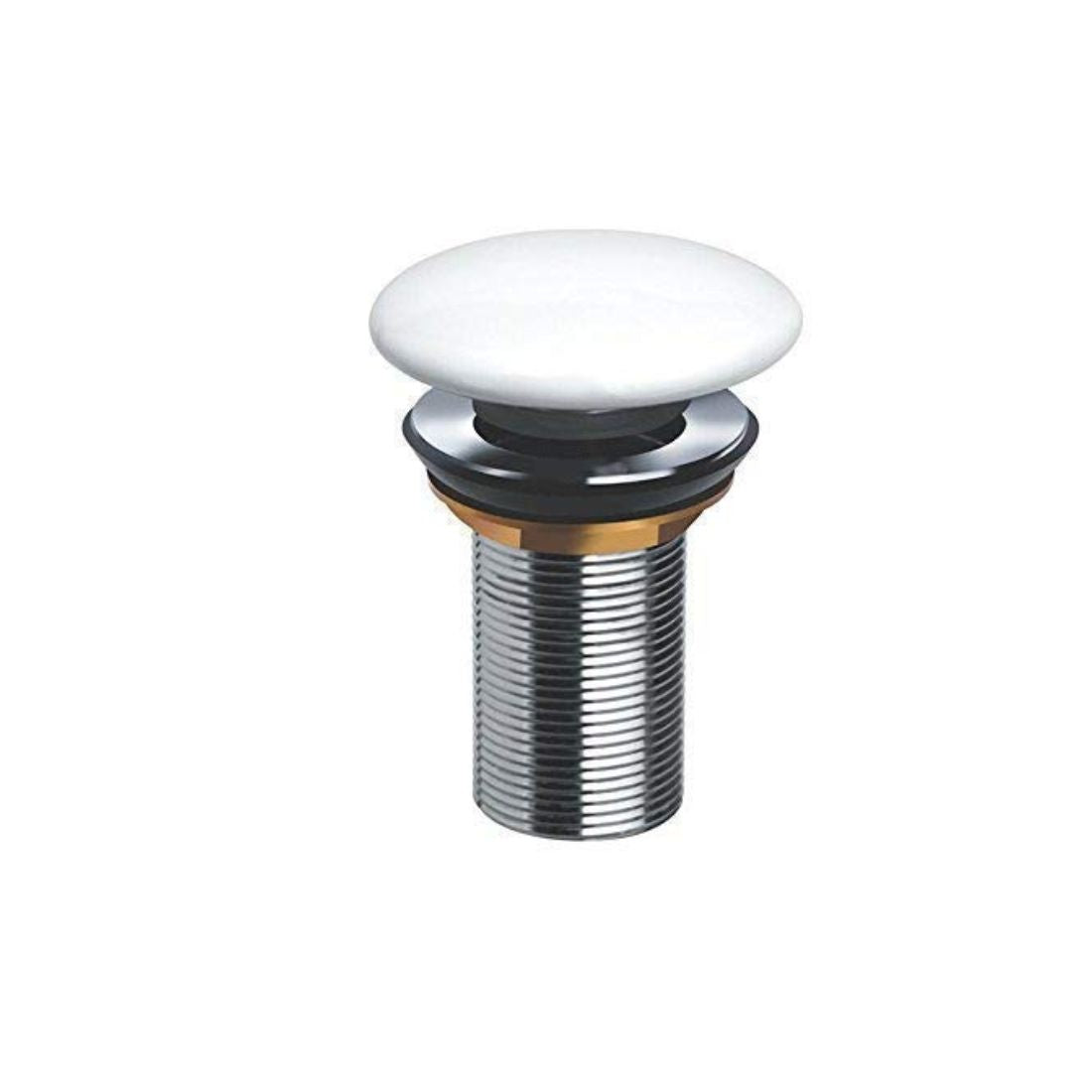 Sanitar GIGATOP Unslotted Auto Pop Up Waste Coupling - Zinc