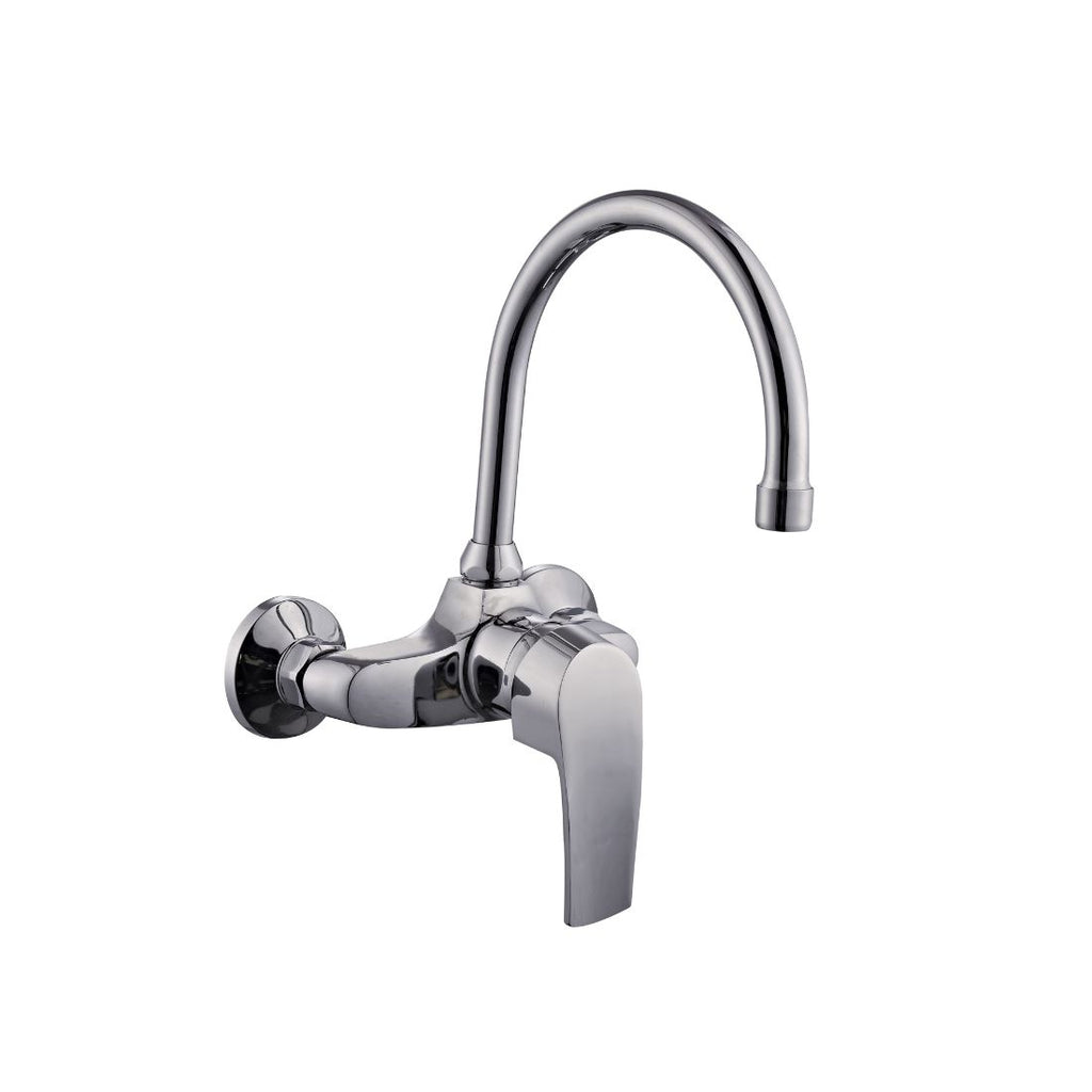 Sanitar JADE-WSM Wall Mount Sink Mixer, Chrome in Dubai | UAE, NQCART