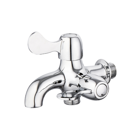 Sanitar SANI-2W51-HT 2 Way Bibcock - Zinc & Brass
