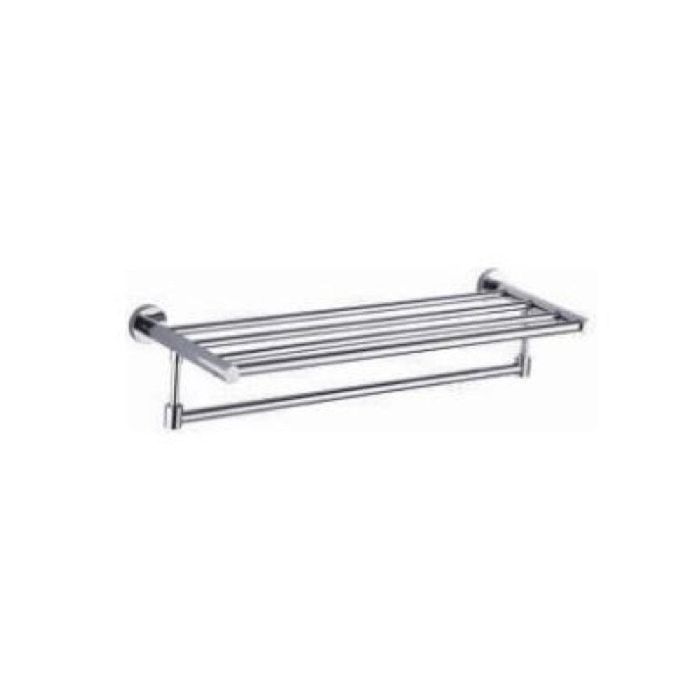 Sanitar SANI-TBSF C211 SS6 Towel Bar With Shelf - Stainless Steel