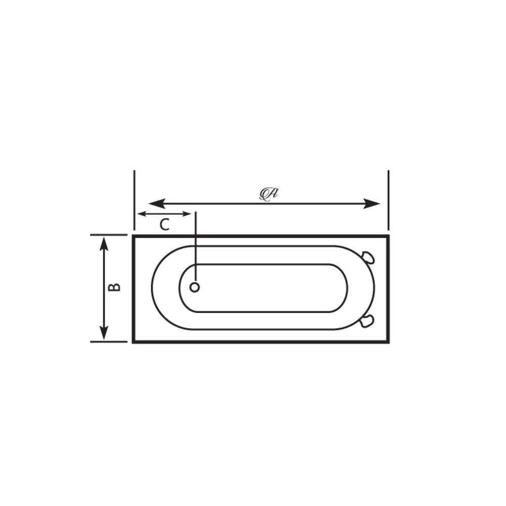 Sanitech Standard Acrylic Bathtub