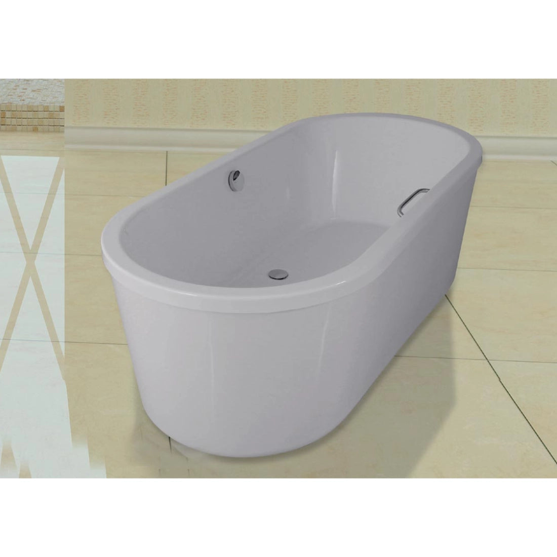 Sanitech Aveo Acrylic Bathtub 190 x 90 cm