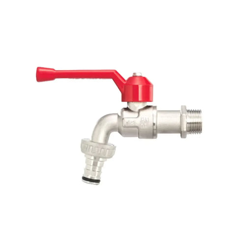 Sanwa 1/2 inch Water Ball Tap with Hose CKT15