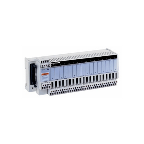 Schneider Electric Modicon ABE7 Sub-Base For Soldered Solid State Output Relay ABE7 16 Inputs 24V DC ABE7S16E2B1