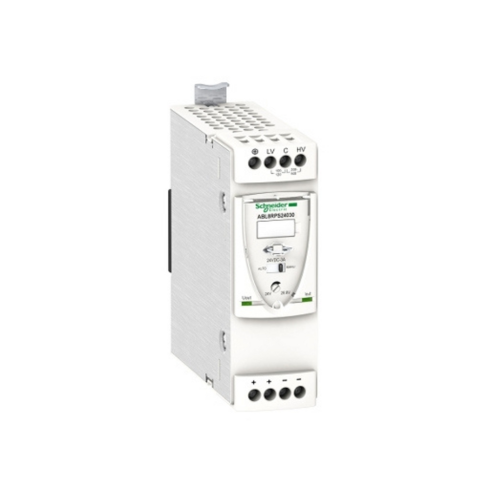 Schneider Electric Regulated SMPS 1 or 2 Phase 100-500V 24V 3A ABL8RPS24030