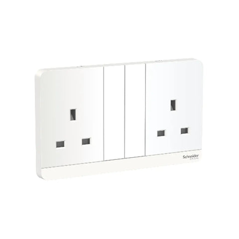 Schneider Electric AvatarOn 2G Switched Socket 3P 13A 250V E83T25_WE_G12 - White