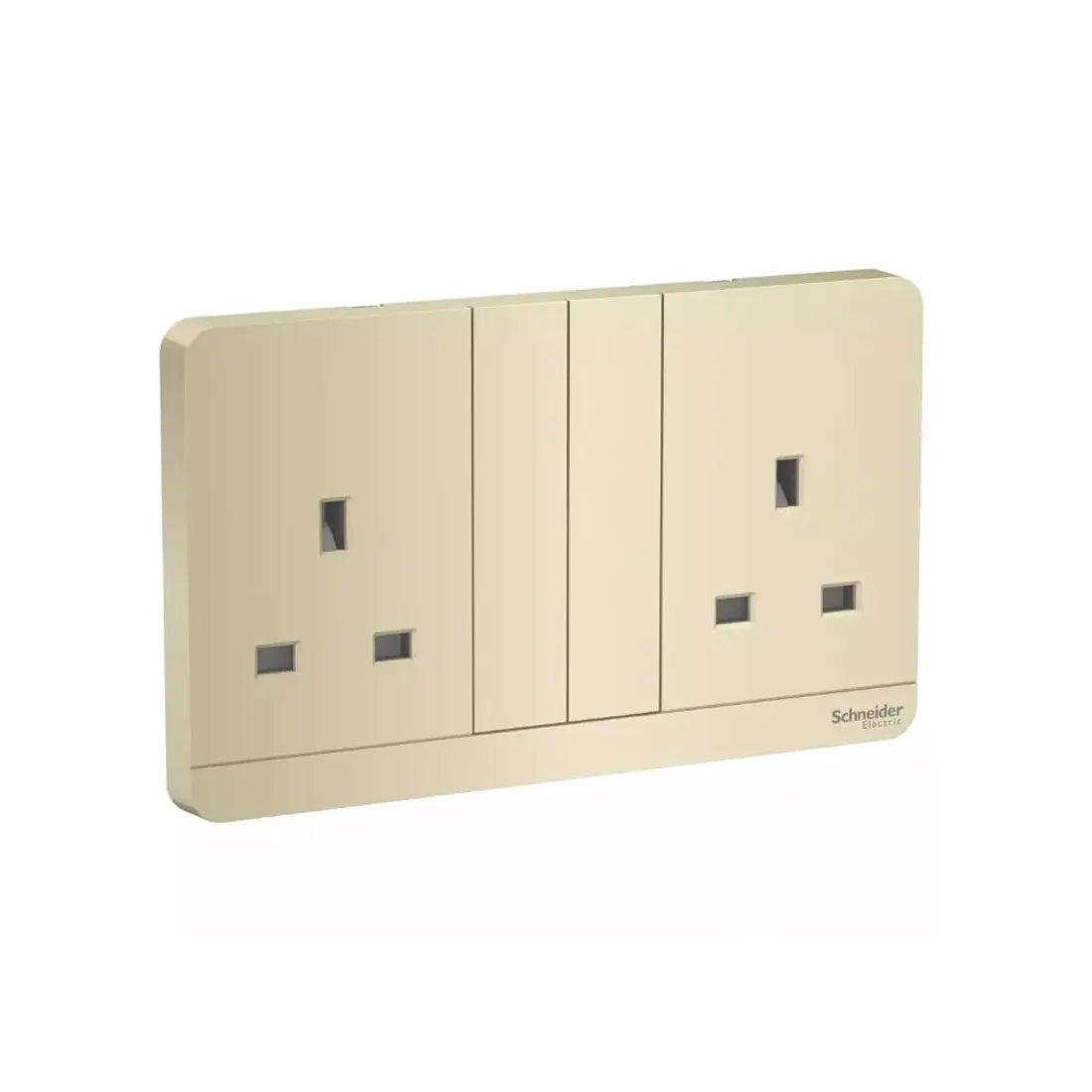 Schneider Electric AvatarOn 2G Switched Socket 3P 13A 250V E83T25_WG_G12 - Wine Gold