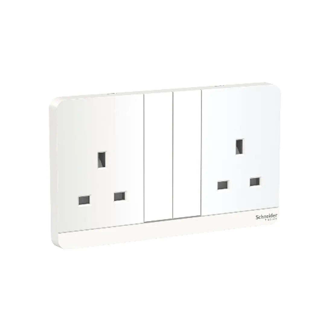 Schneider Electric AvatarOn 2G Switched Socket with LED 3P 13A 250V E83T25N_WE_G12 - White