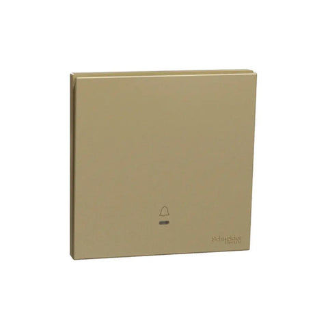 Schneider Electric AvatarOn C Bell Press Switch with Fluorescent Locator 10A 250V 1 Gang E8731BP_WG - Wine Gold