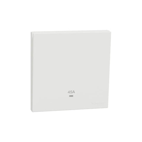 Schneider Electric AvatarOn C Double Pole Switch with LED 45A 250V 1 Gang E8731D45N_WE - White