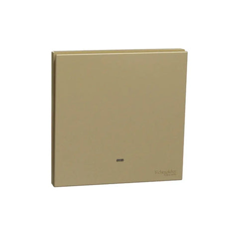 Schneider Electric AvatarOn C Intermediate Switch with Fluorescent Locator 16AX 250V 1 Gang E8731MF_WG - Wine Gold