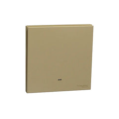 Schneider Electric AvatarOn C Intermediate Switch with Fluorescent Locator 16AX 250V 1 Gang E8731MF_WG - Wine Gold - Slide 1