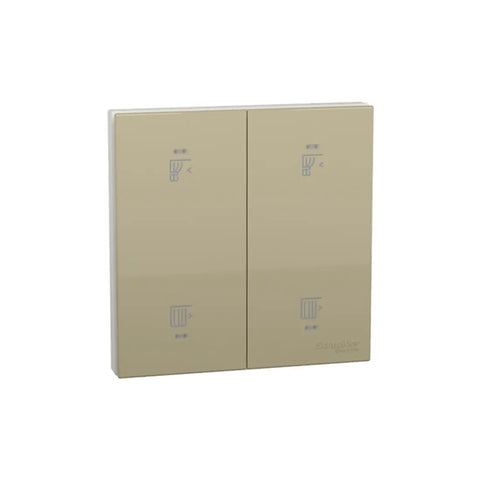 Schneider Electric AvatarOn C Mechanical Curtain Switch with Fluorescent Locator 10A E8732CF_WG - Wine Gold