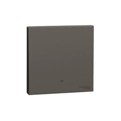 Schneider Electric AvatarOn C Switch with Fluorescent Locator 16AX 250V 1 Gang 2 Way E8731L2F_DG - Dark Grey - Slide 1