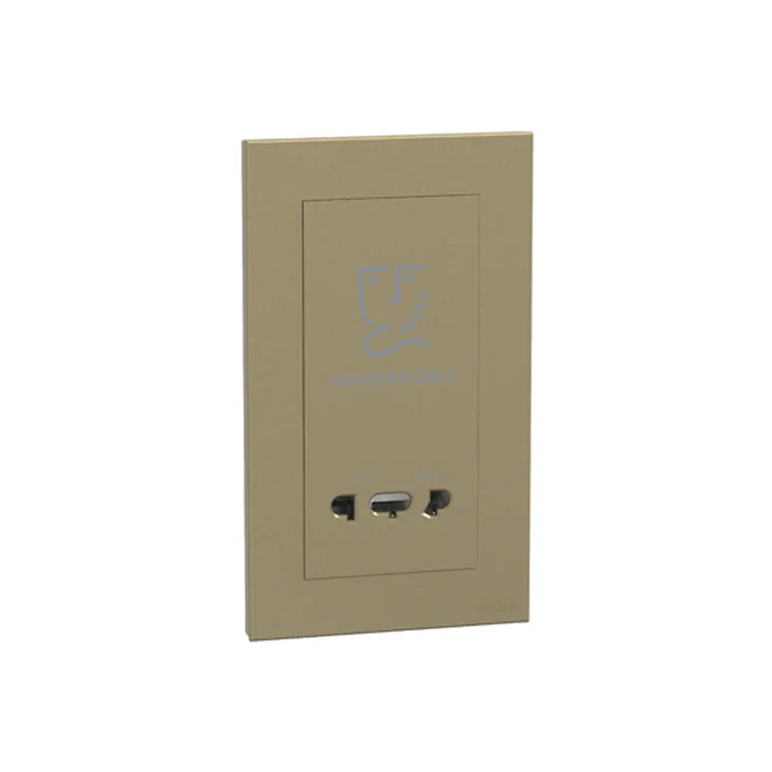 Schneider Electric AvatarOn C Universal Shaver Unit 115V/240V E87T727V_WG - Wine Gold