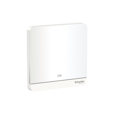 Schneider Electric AvatarOn Switch 20A 250V 2P LED E8331D20N_WE - White