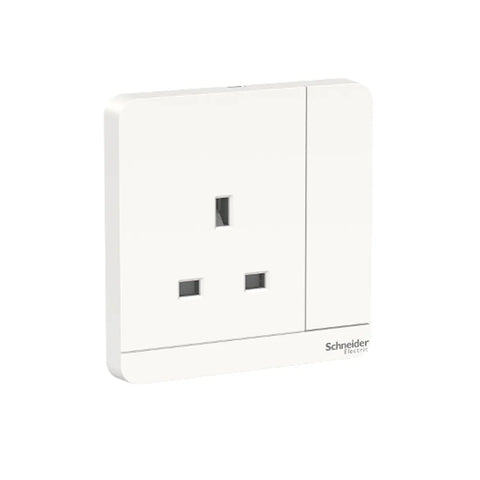 Schneider Electric AvatarOn Switched Socket 3P 13A 250V E8315_WE_G12 - White