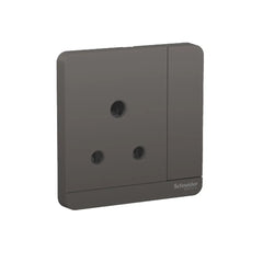 Schneider Electric AvatarOn Switched Socket 3P 15A 250V E8315_15_DG_G12 - Dark Grey - Slide 1
