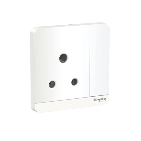 Schneider Electric AvatarOn Switched Socket 3P 15A 250V E8315_15_WE_G12 - White