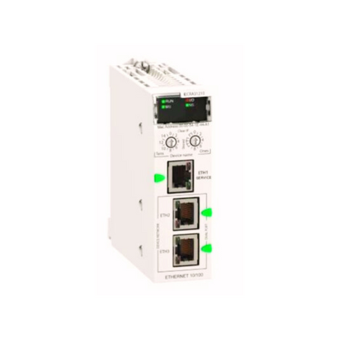 Schneider Electric Modicon X80 EIO Drop Adapter with Ethernet Backplane BMECRA31210
