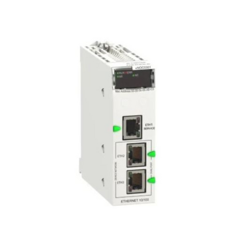 Schneider Electric Modicon M580 Communication Module Ethernet 3 Port Ethernet BMENOC0301